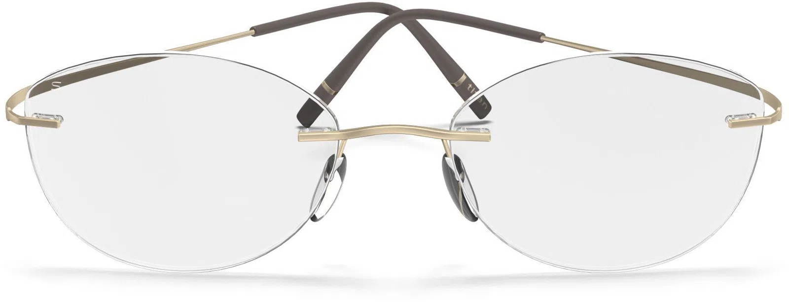 Silhouette Titan Minimal Art Stellar Demo Rimless 5599 Eyeglasses - view 26